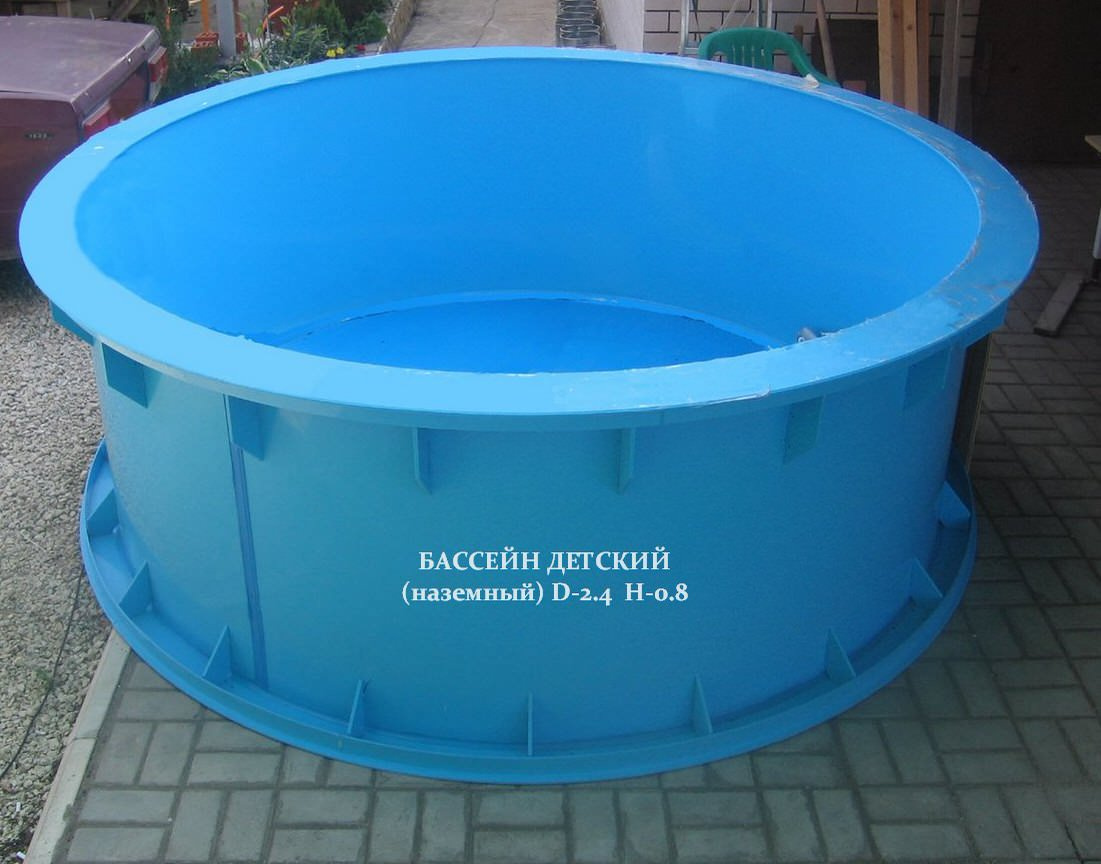 КУПЕЛЬ ИЗ ПОЛИПРОПИЛЕНА КРУГЛАЯ