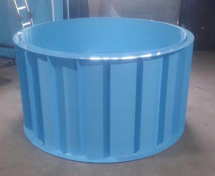 КУПЕЛЬ ИЗ ПОЛИПРОПИЛЕНА КРУГЛАЯ