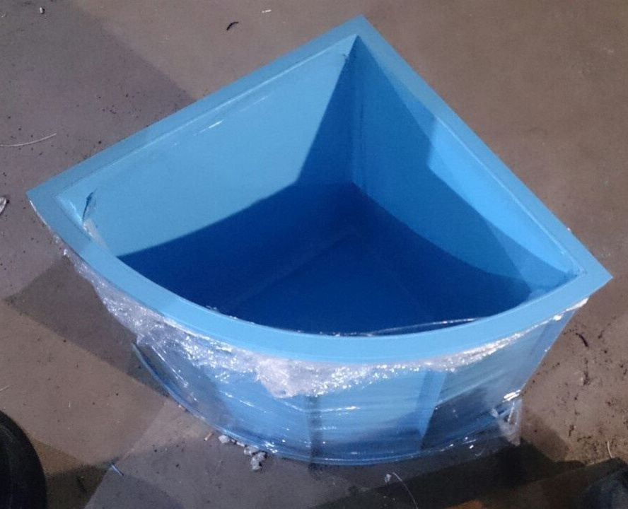 КУПЕЛЬ ПОЛИПРОПИЛЕНОВАЯ УГЛОВАЯ