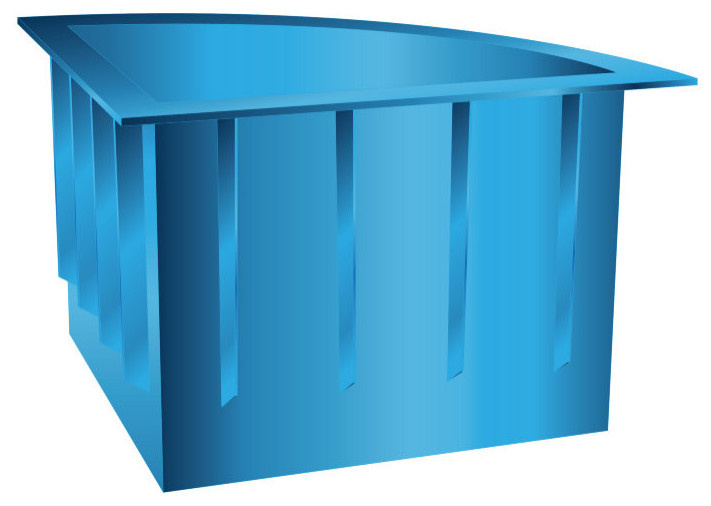 КУПЕЛЬ ПОЛИПРОПИЛЕНОВАЯ УГЛОВАЯ