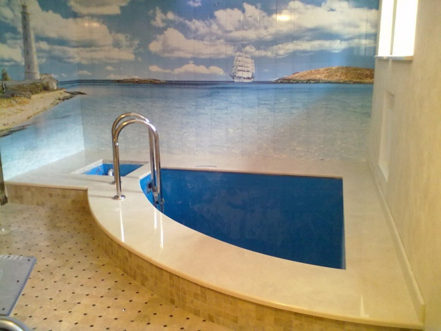 КУПЕЛЬ ПОЛИПРОПИЛЕНОВАЯ УГЛОВАЯ