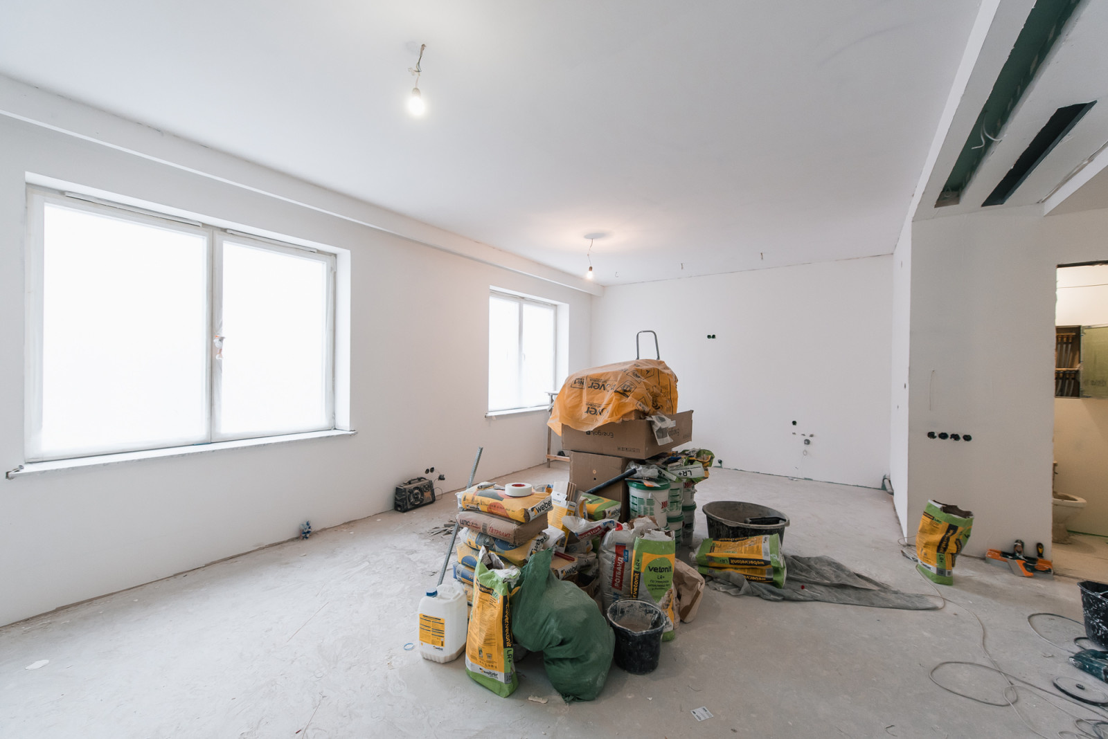 Отделка квартиры с нуля по дизайн-проекту