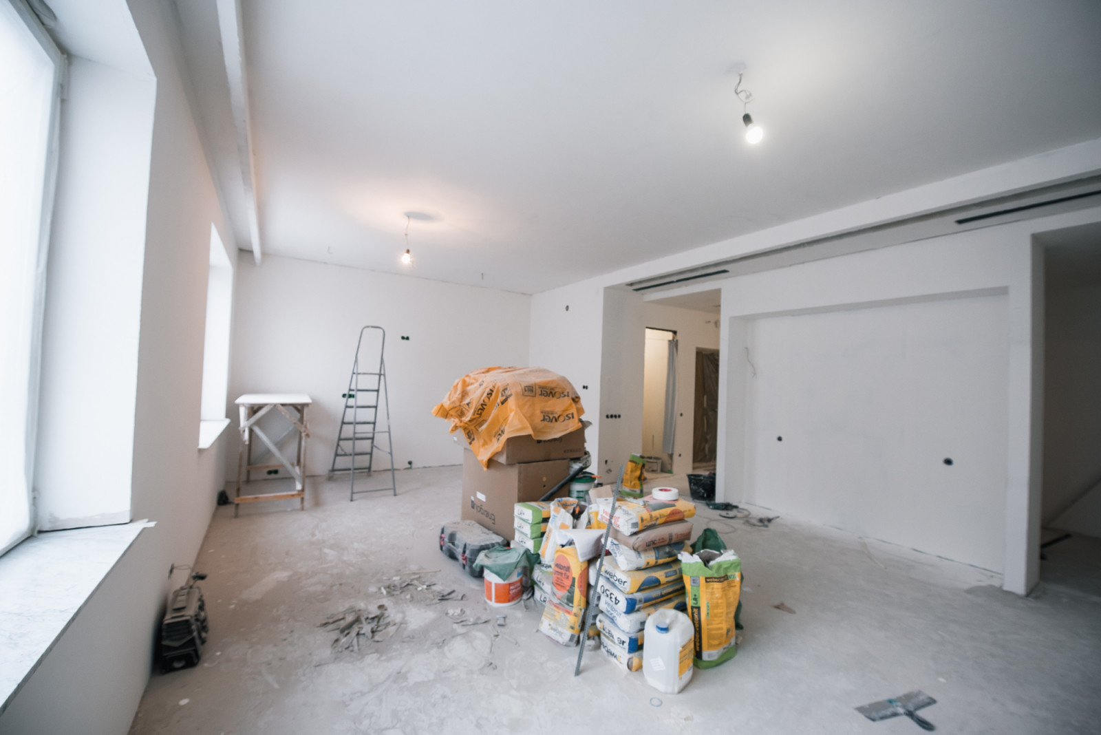 Отделка квартиры с нуля по дизайн-проекту