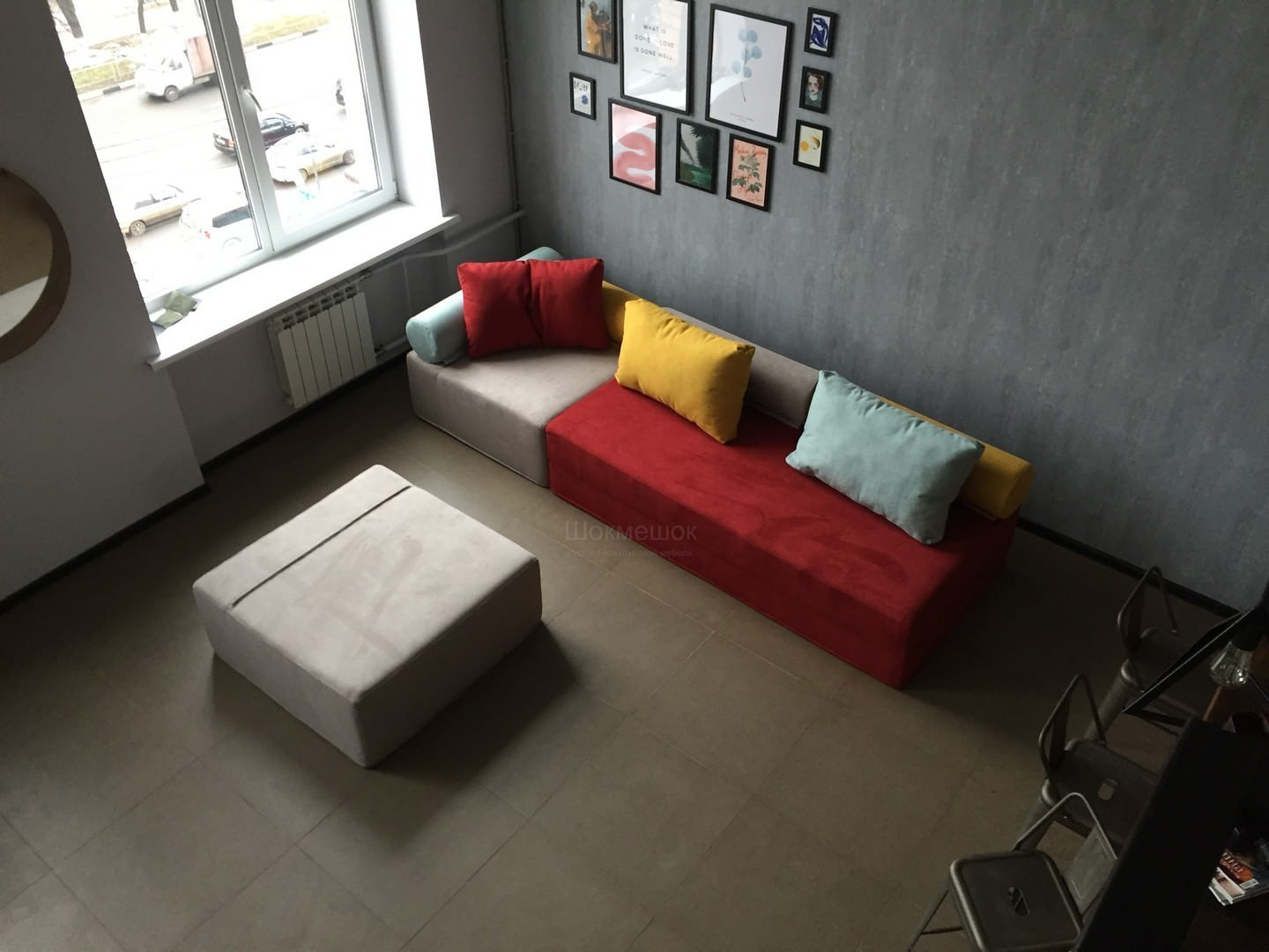 Бескаркасный модульный диван Miss 3