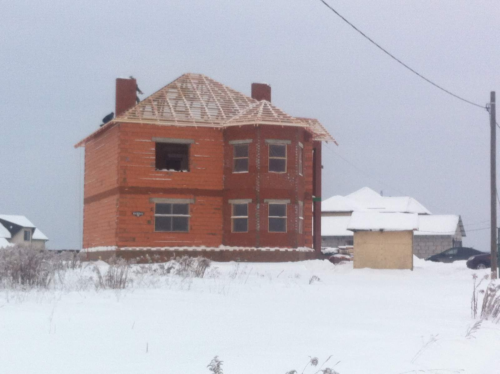 Строительство загородного по индивидуальному проекту.