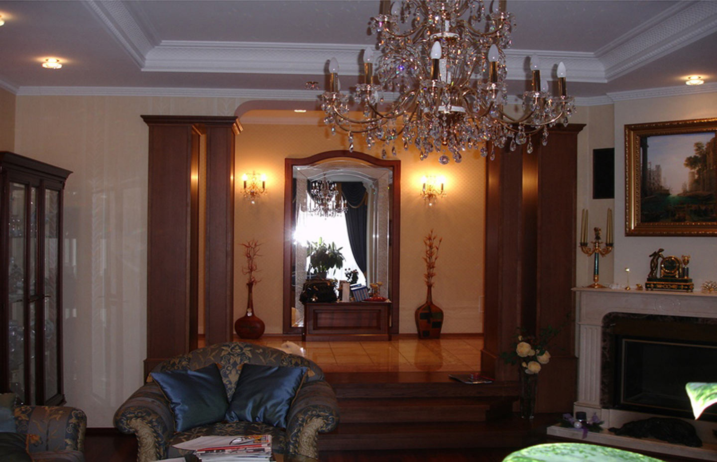 архитектурно-дизайнерский проект интерьеров 4-х этажной кв. с бассейном- 380 кв.