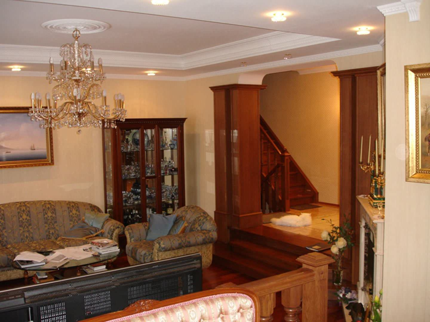 архитектурно-дизайнерский проект интерьеров 4-х этажной кв. с бассейном- 380 кв.