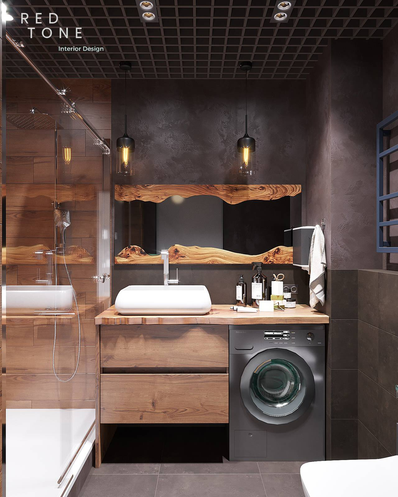 Мужской интерьер в ЖК "Лайф" Спб