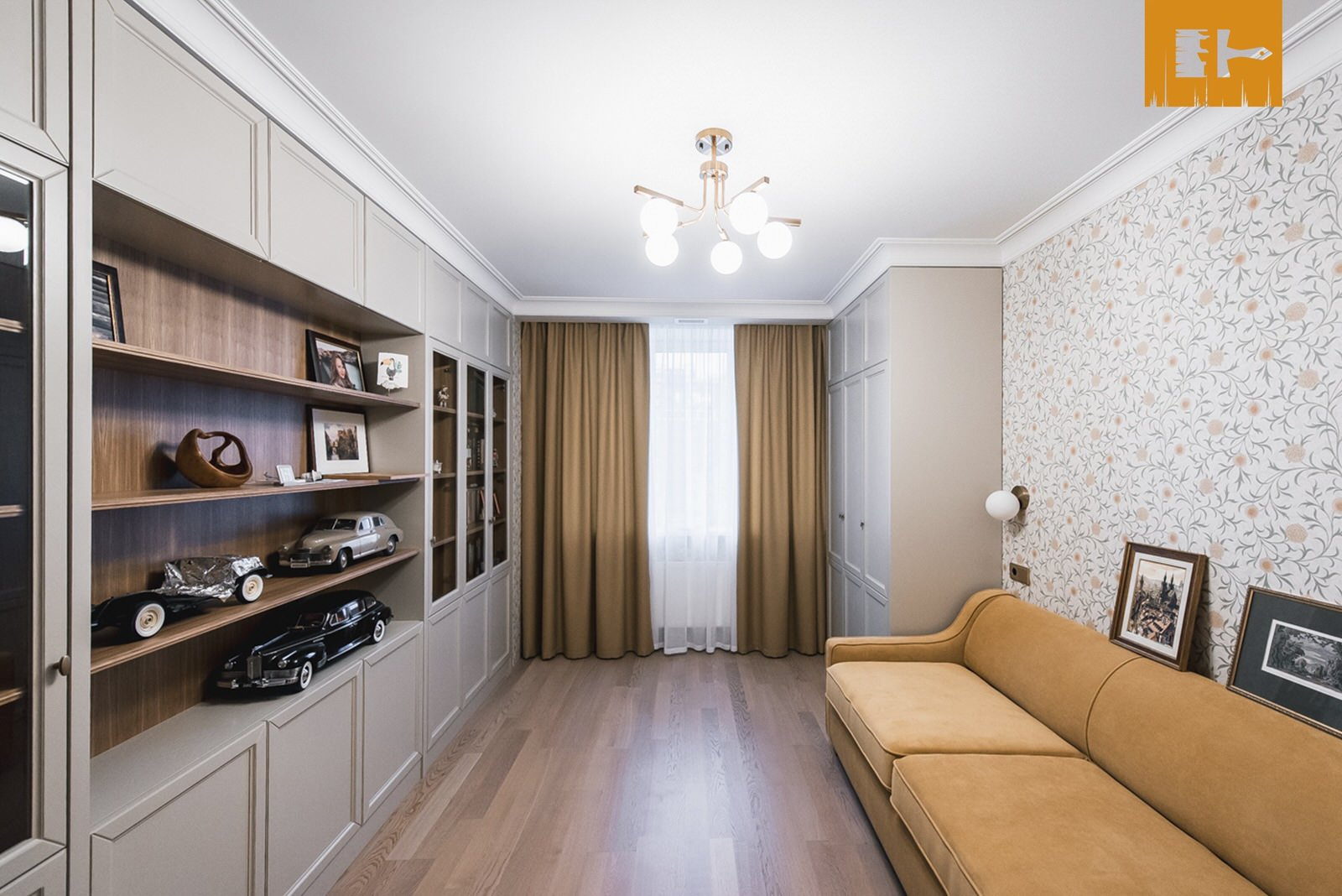 Обложка проекта: Гостиная по дизайн-проекту