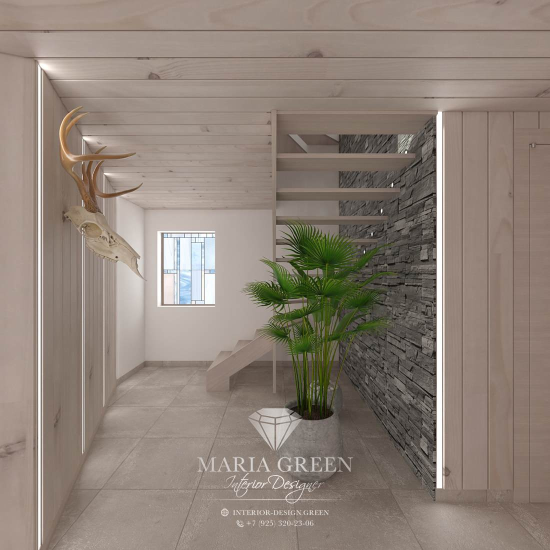 A Reconstruction of a House in a Ski Resort