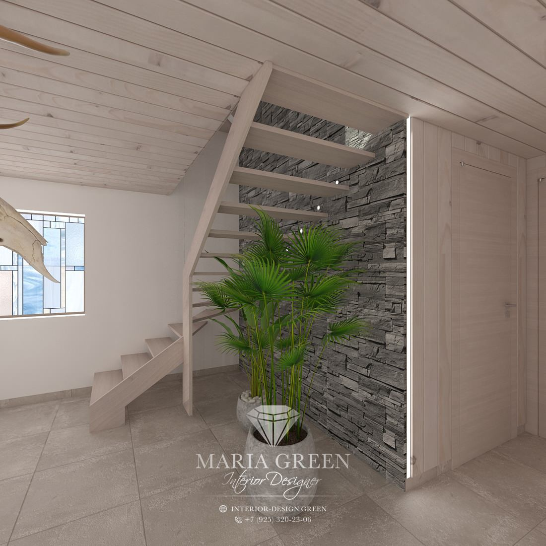 A Reconstruction of a House in a Ski Resort