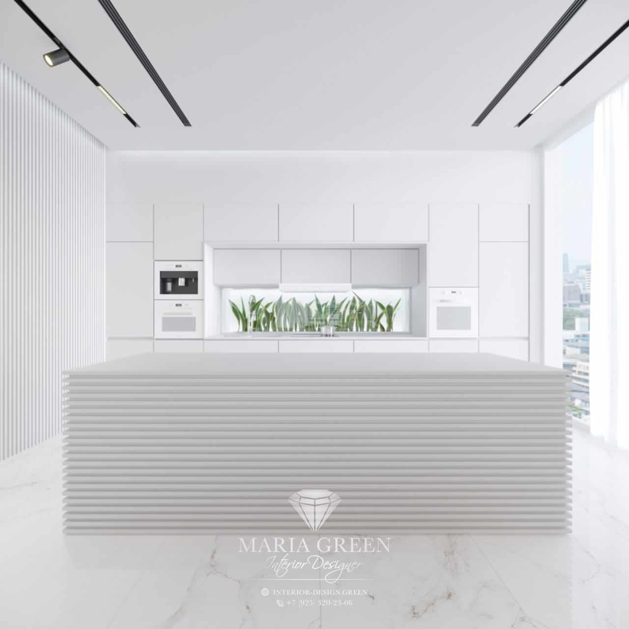 A white loft in Tel Aviv