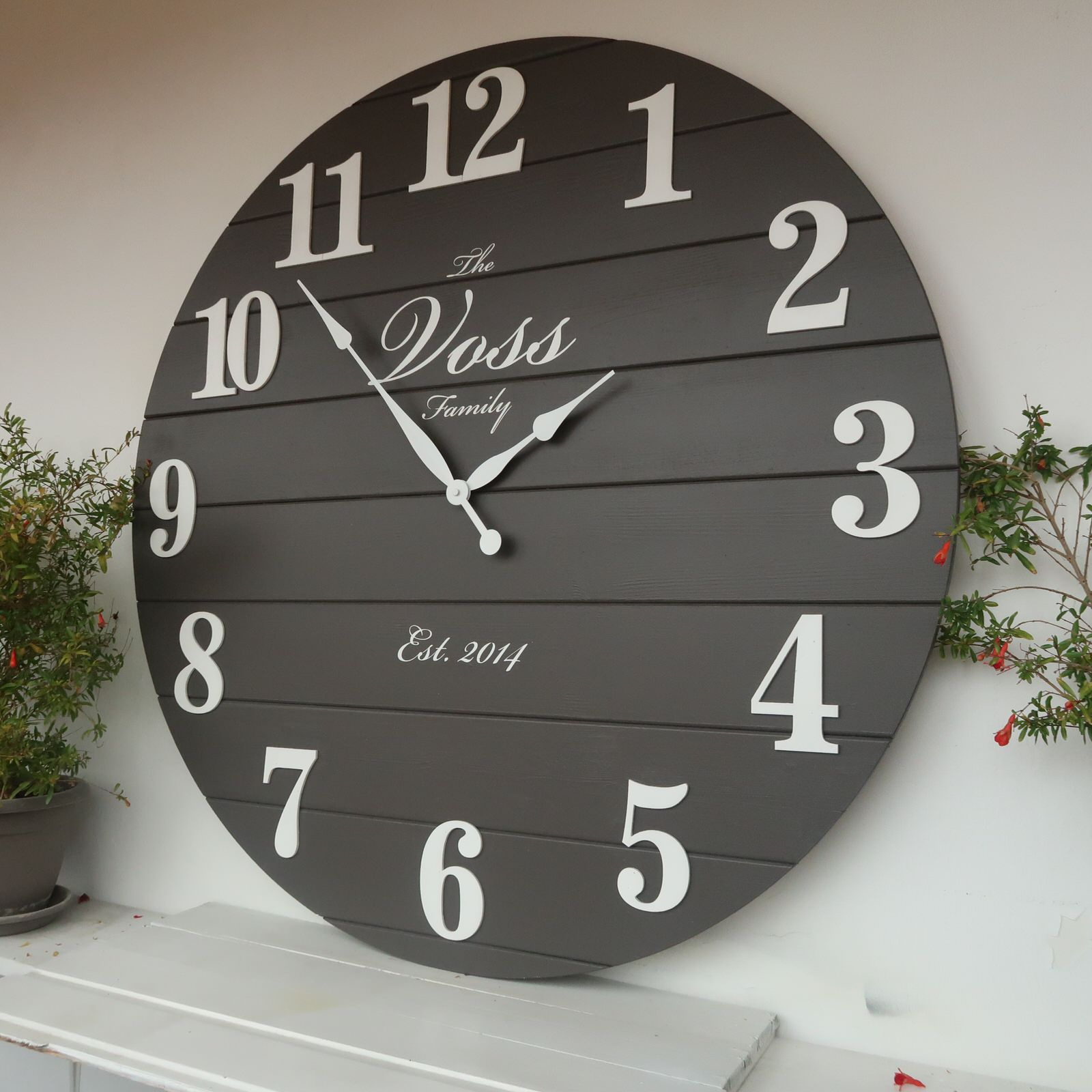 Large wall clock