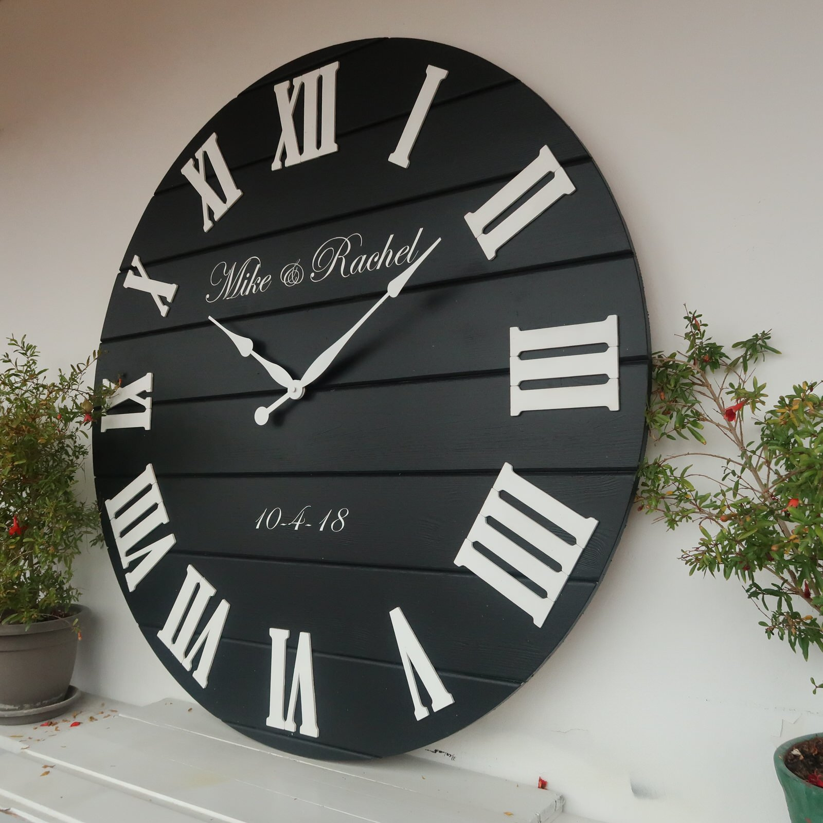 Large wall clock
