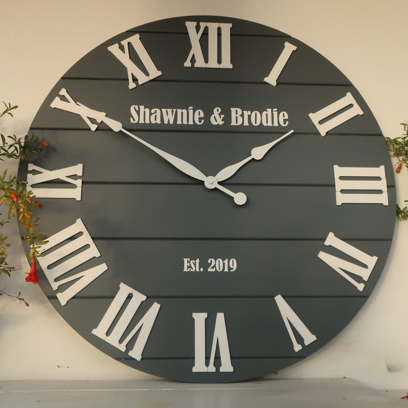 Large wall clock
