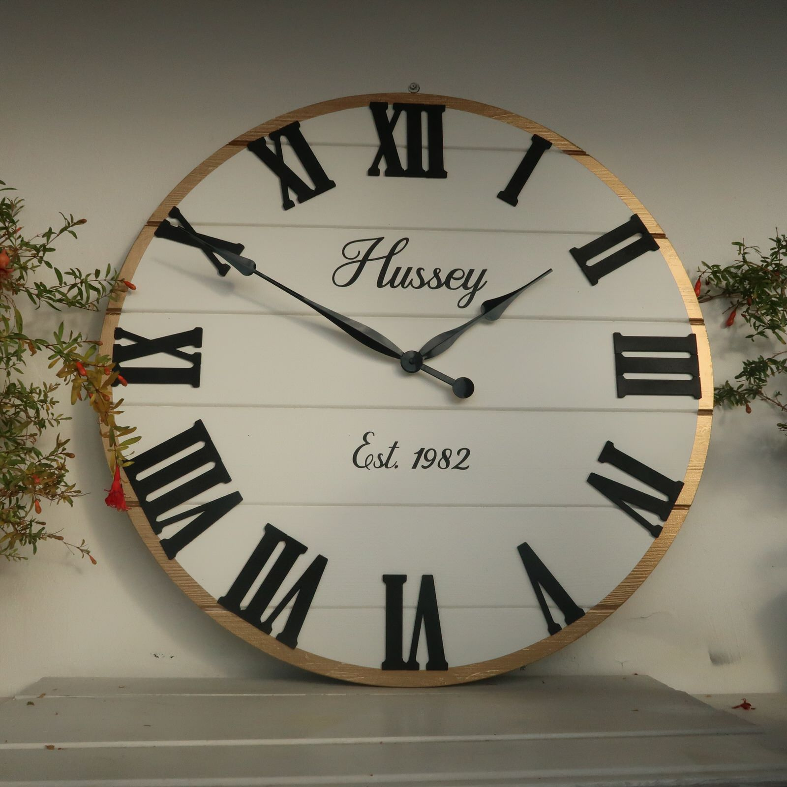Large wall clock