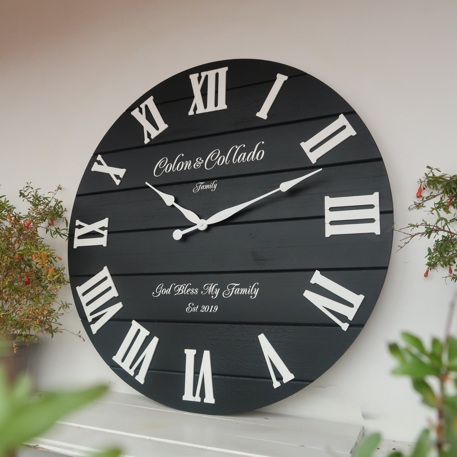 Large wall clock
