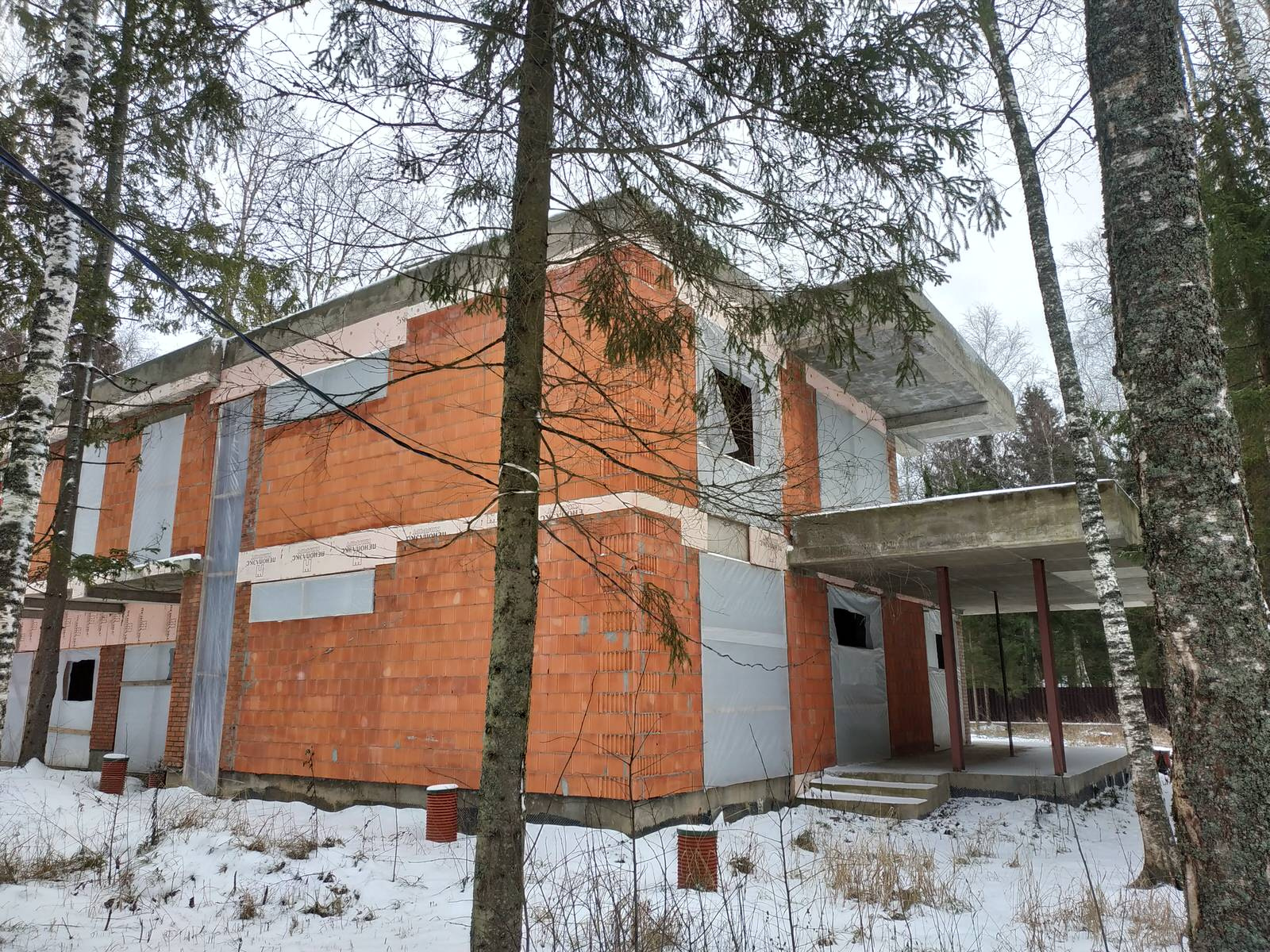 Проект индивидуального жилого дома. КП Руза Фэмили Парк