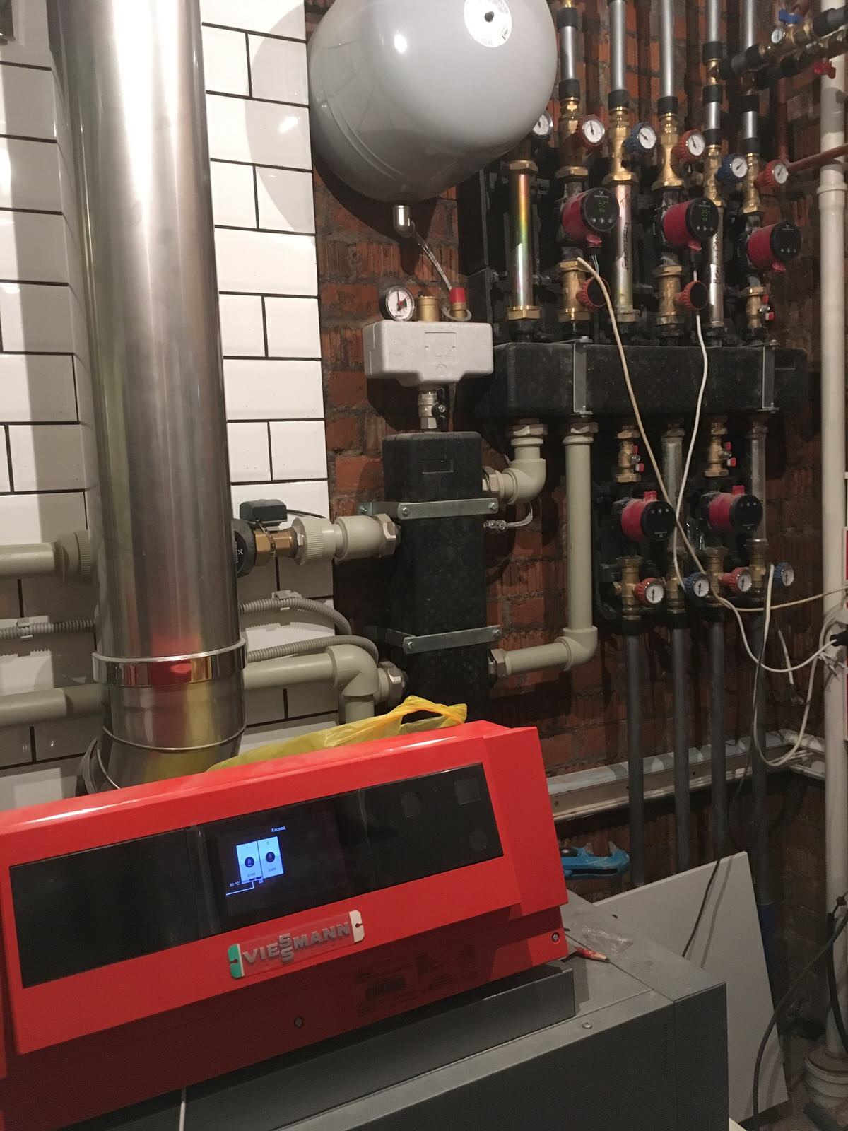 ИТП на каскаде viessmann