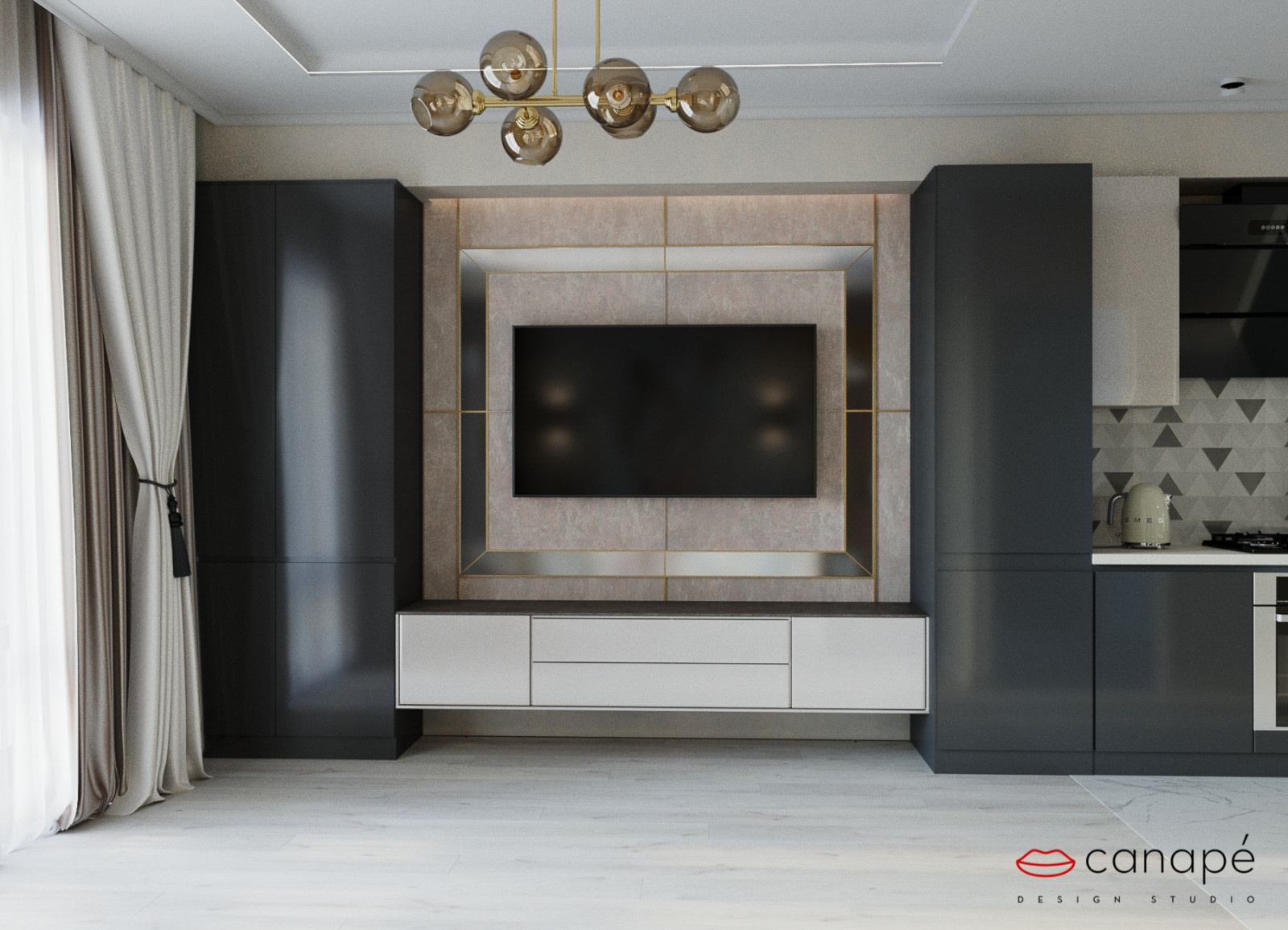 Трехкомнатная квартира в ЖК Фамилия