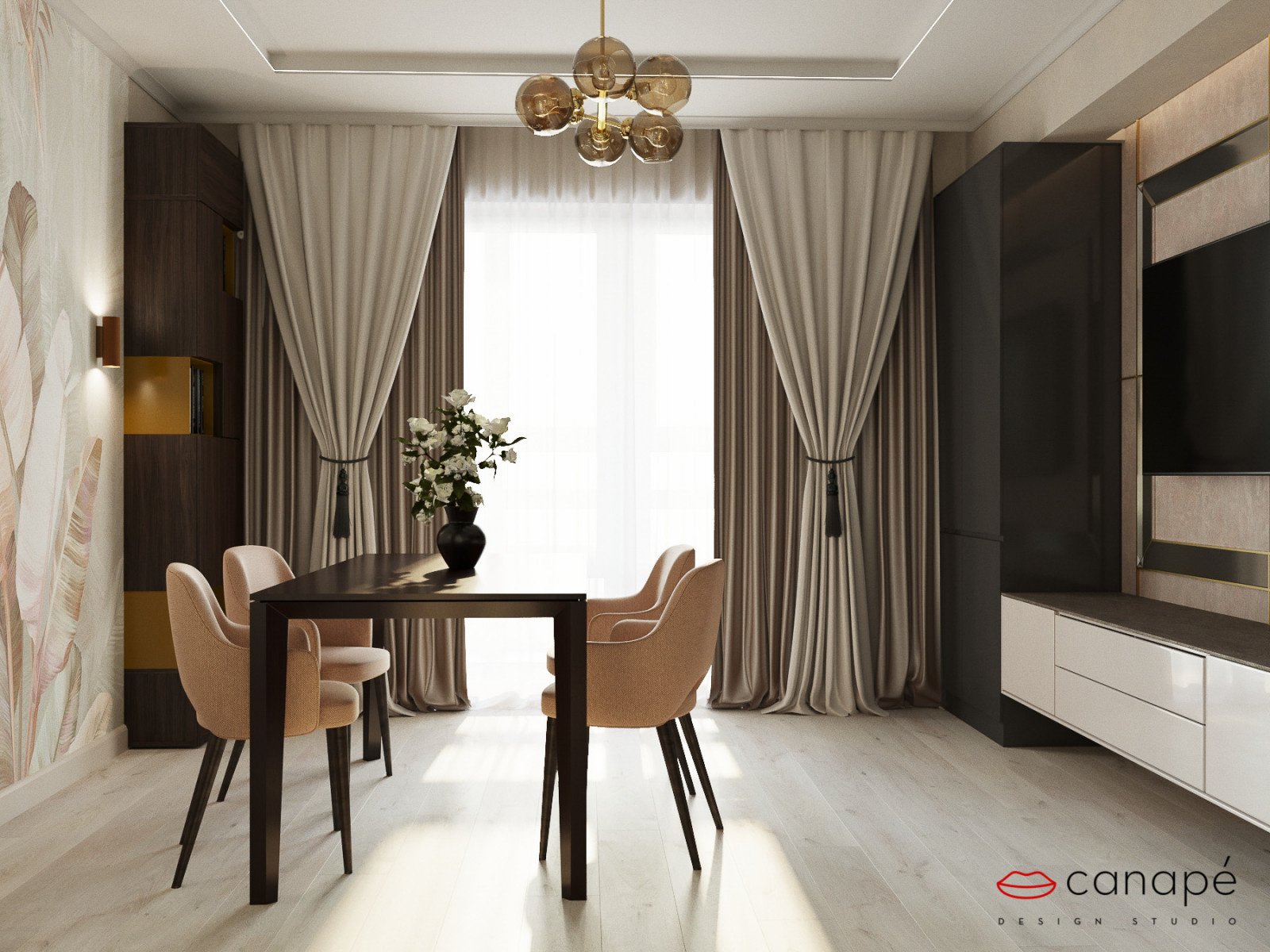 Трехкомнатная квартира в ЖК Фамилия