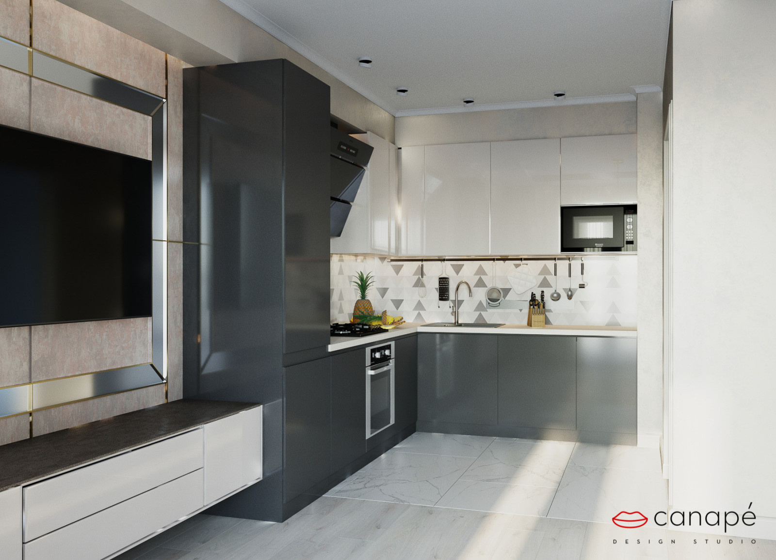 Трехкомнатная квартира в ЖК Фамилия