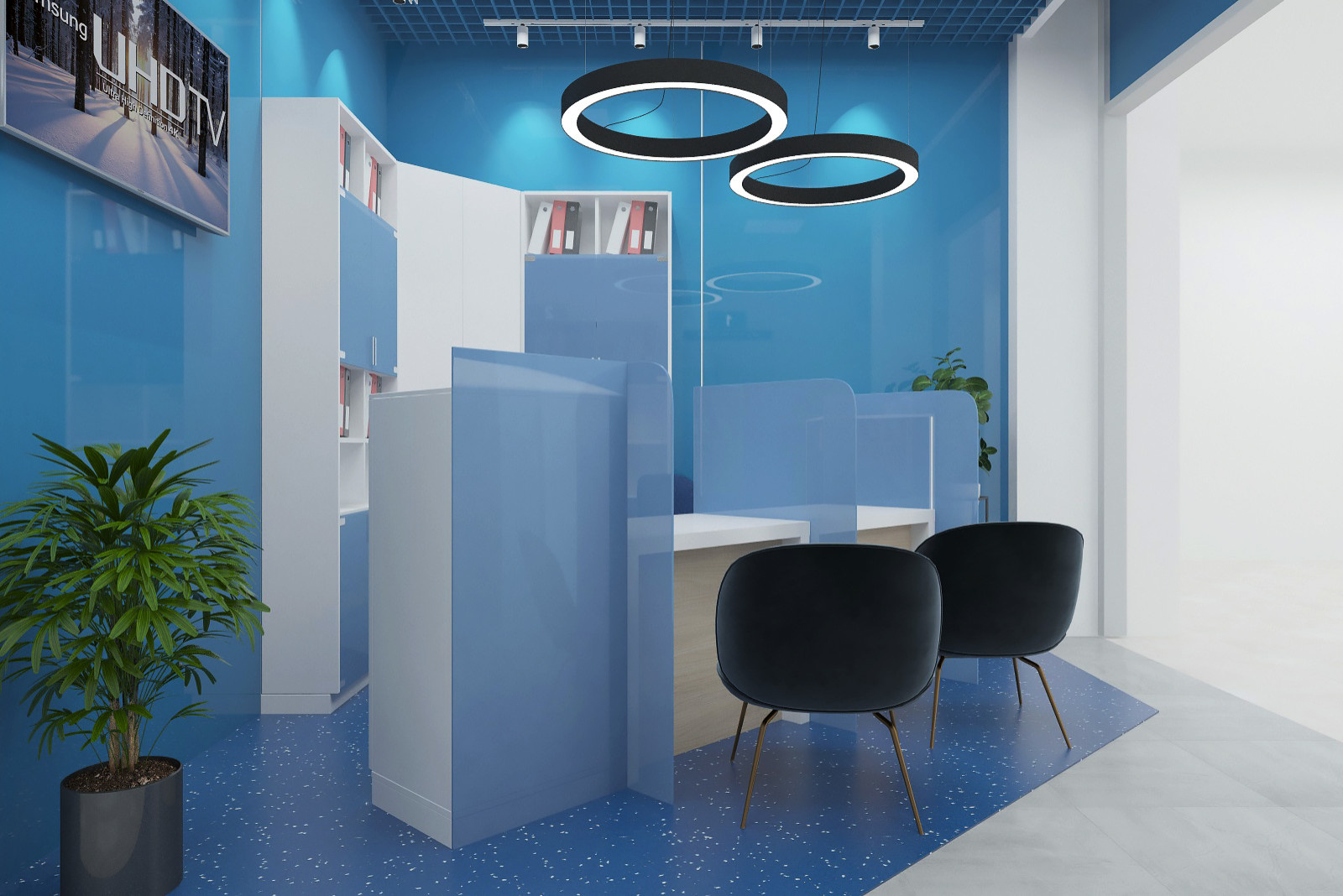 Обложка проекта: Помещение банка "ТЕХНОБАНК"