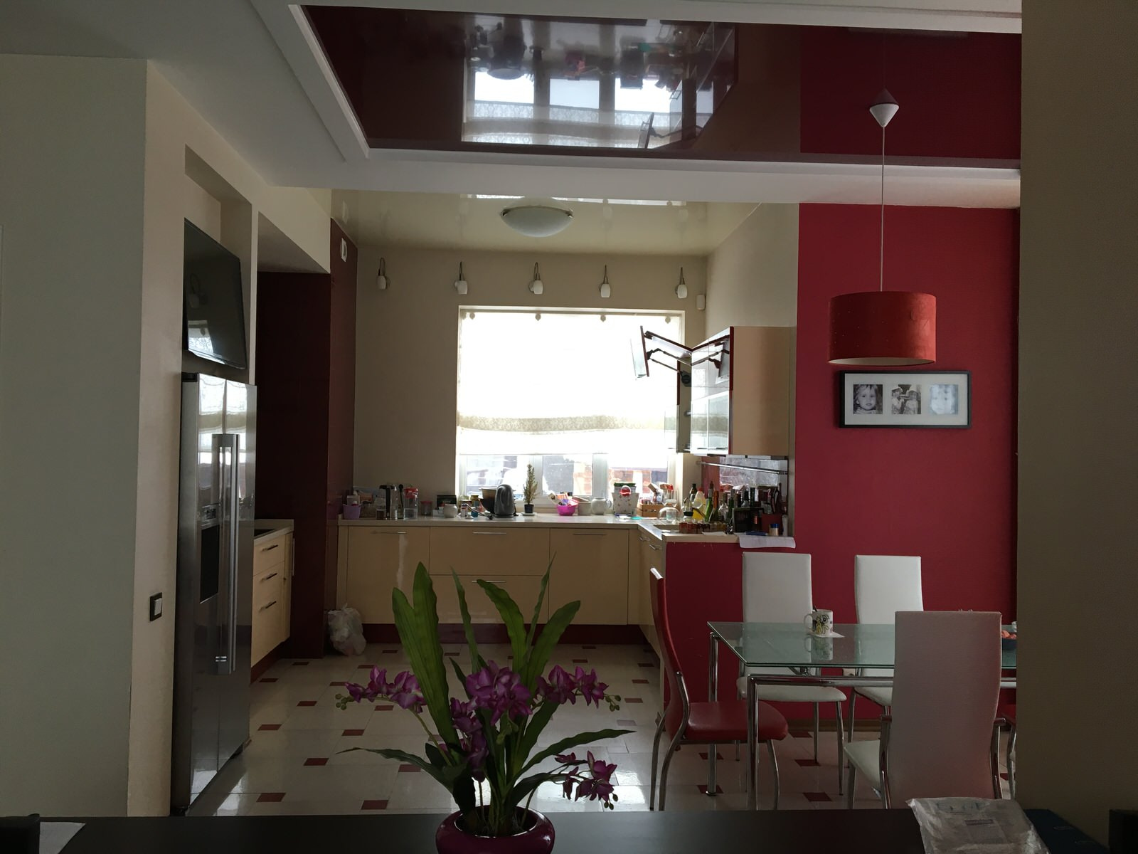 гостиная в частном доме "ДО" и "ПОСЛЕ"