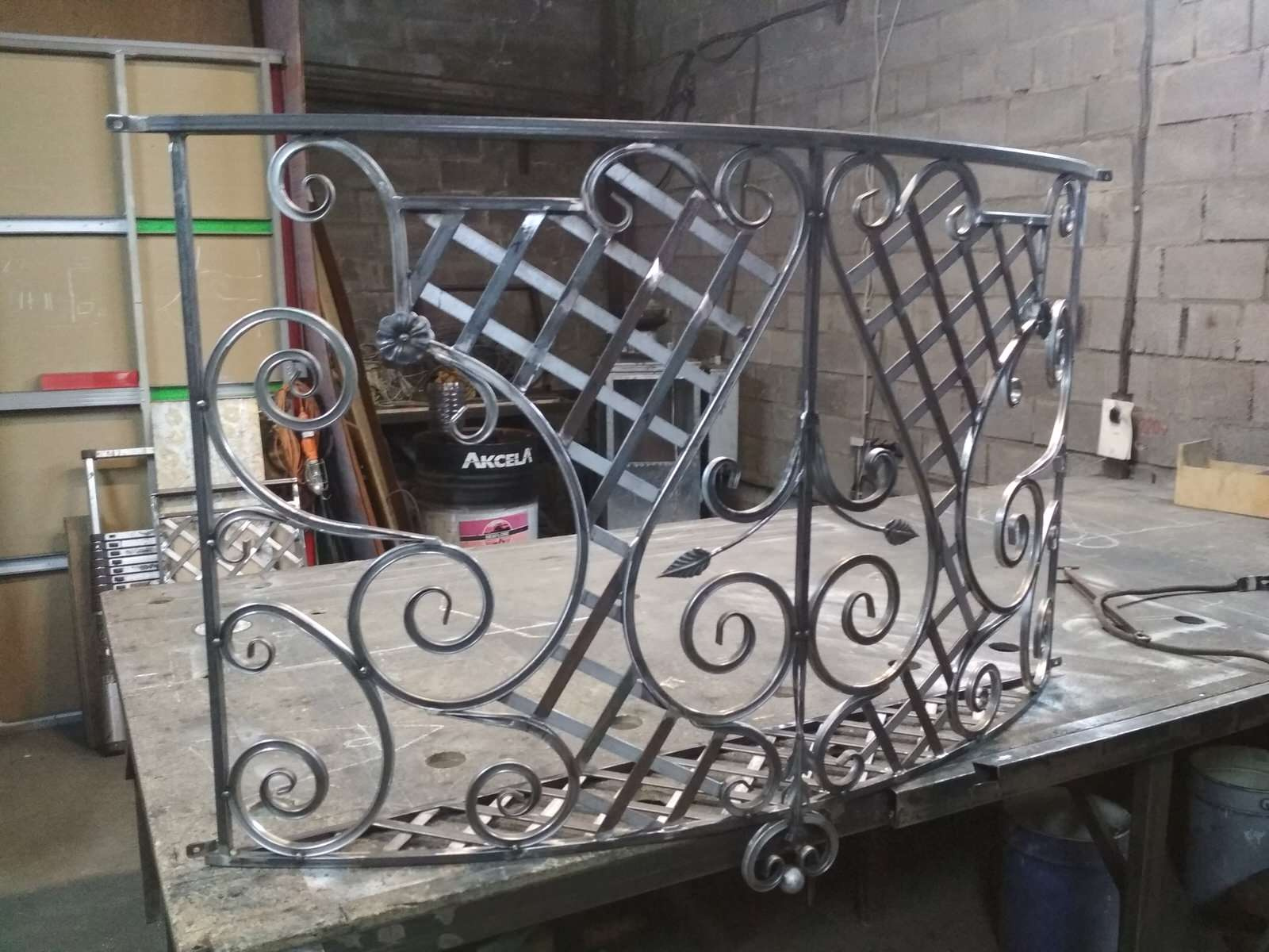 Балконное ограждение и французкий балкон в Заокске