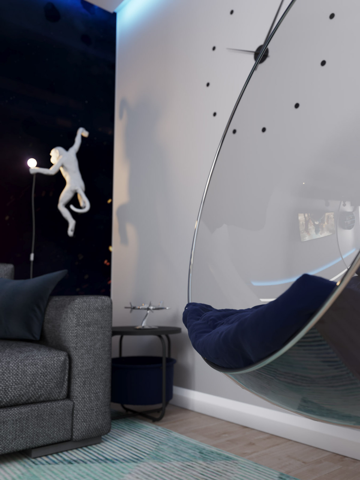 Современная комната для школьника