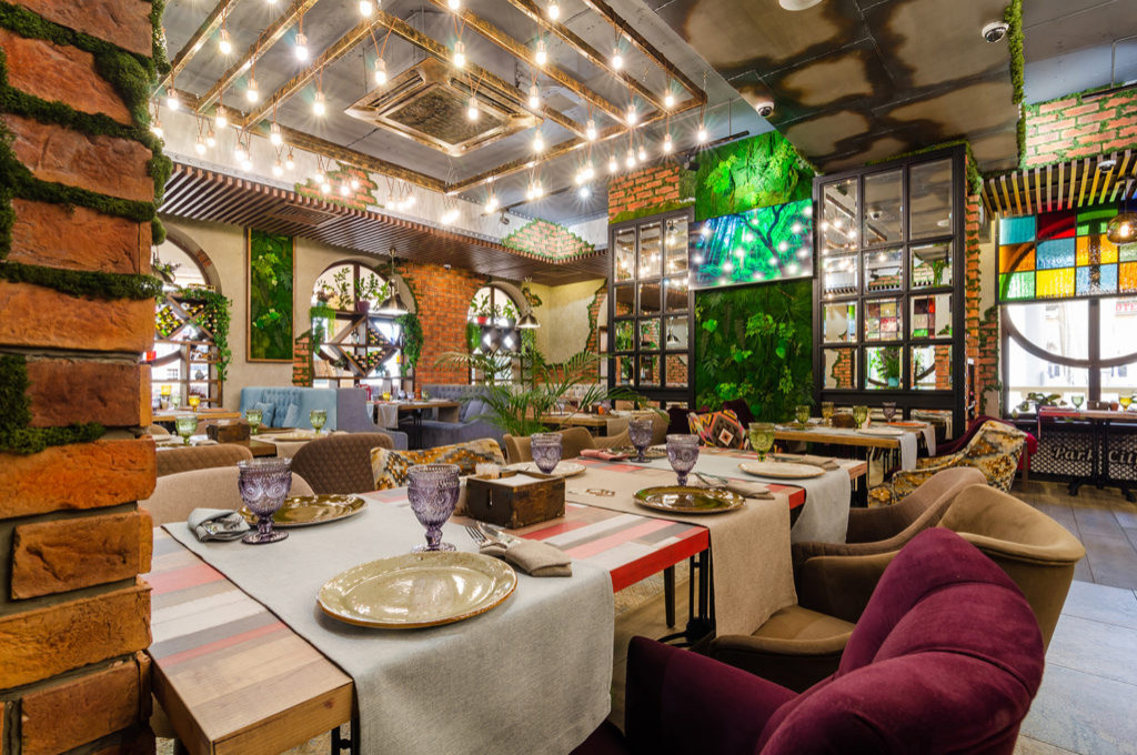 Интерьерная съемка для кафе