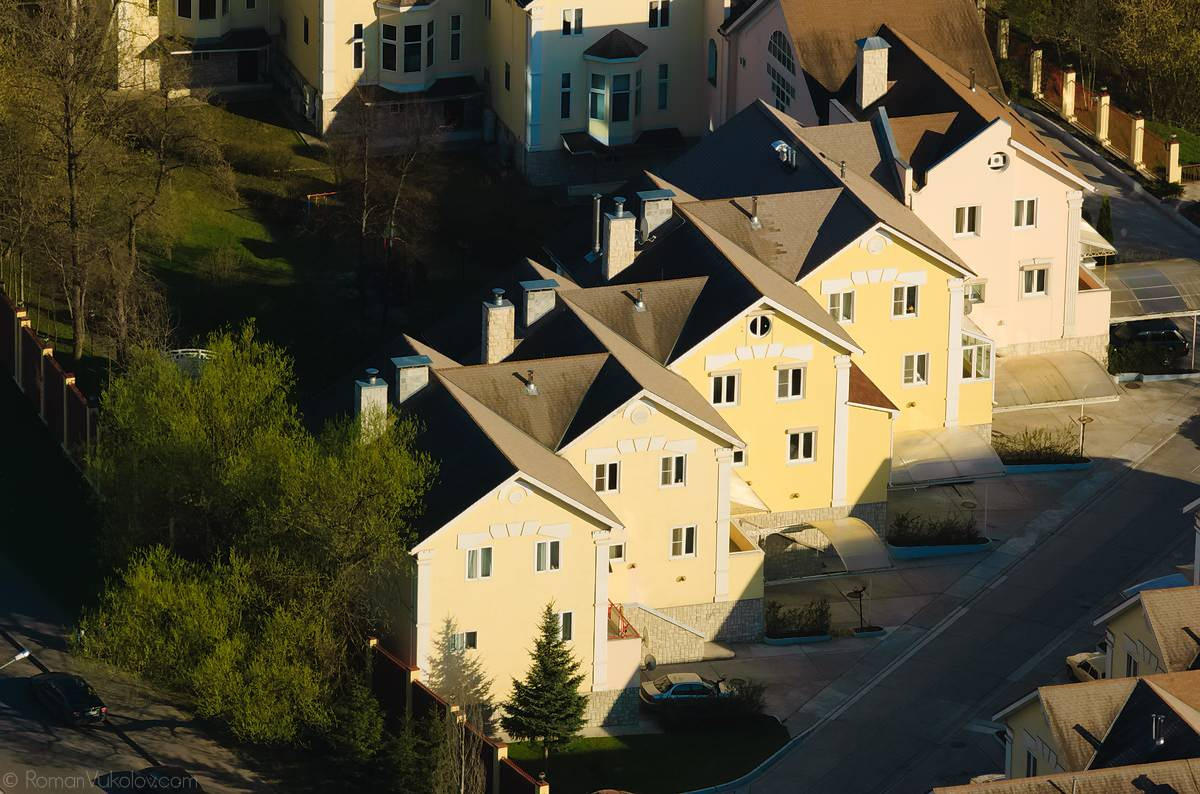 Жилые комплексы Москвы, архитектурная фотосъёмка