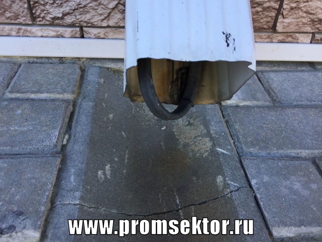 Антиобледенение кровли и водостоков