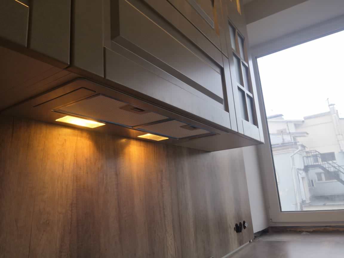 Кухня "Grigio caldo"