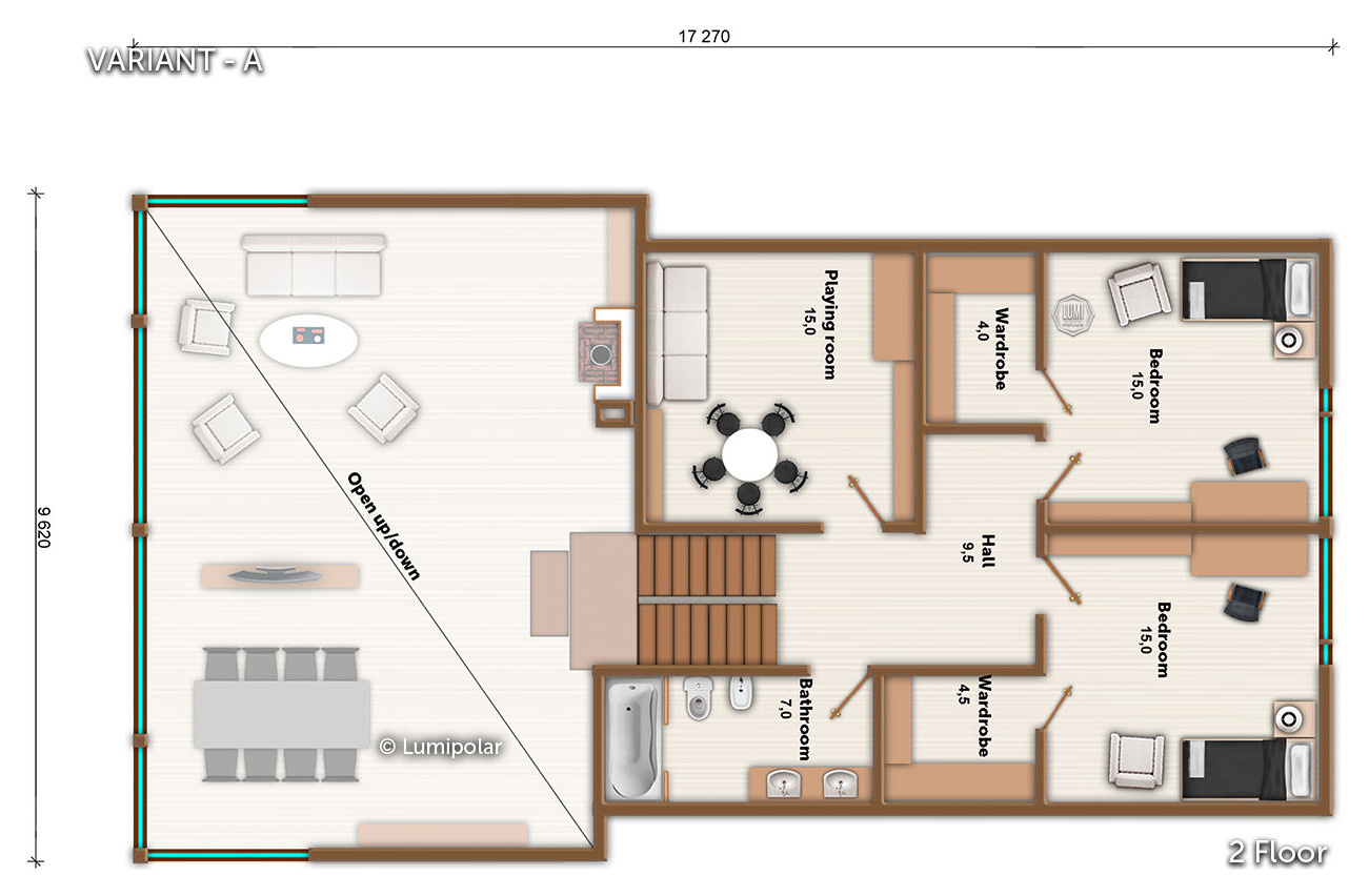 Финский дом Dandy 287