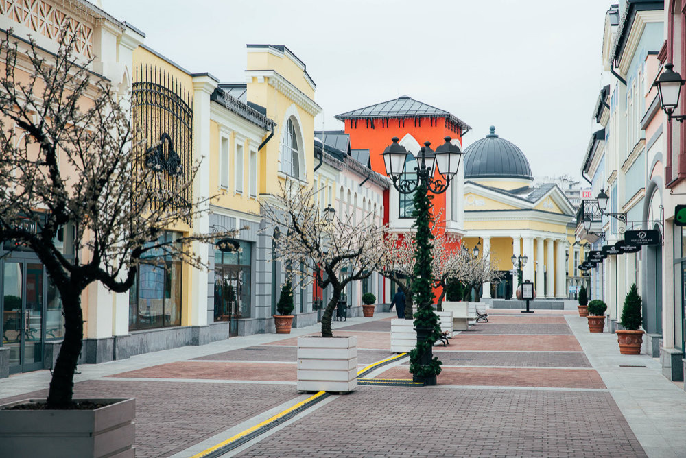 Озеленение Outlet Village Белая Дача