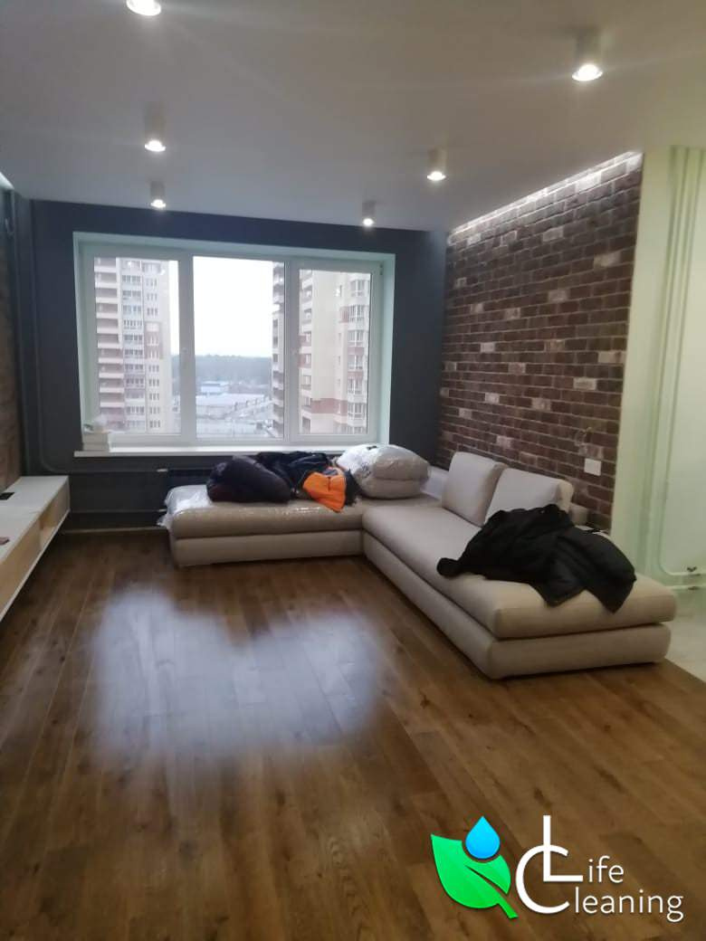 Уборка квартиры после ремонта, ул. Лунная