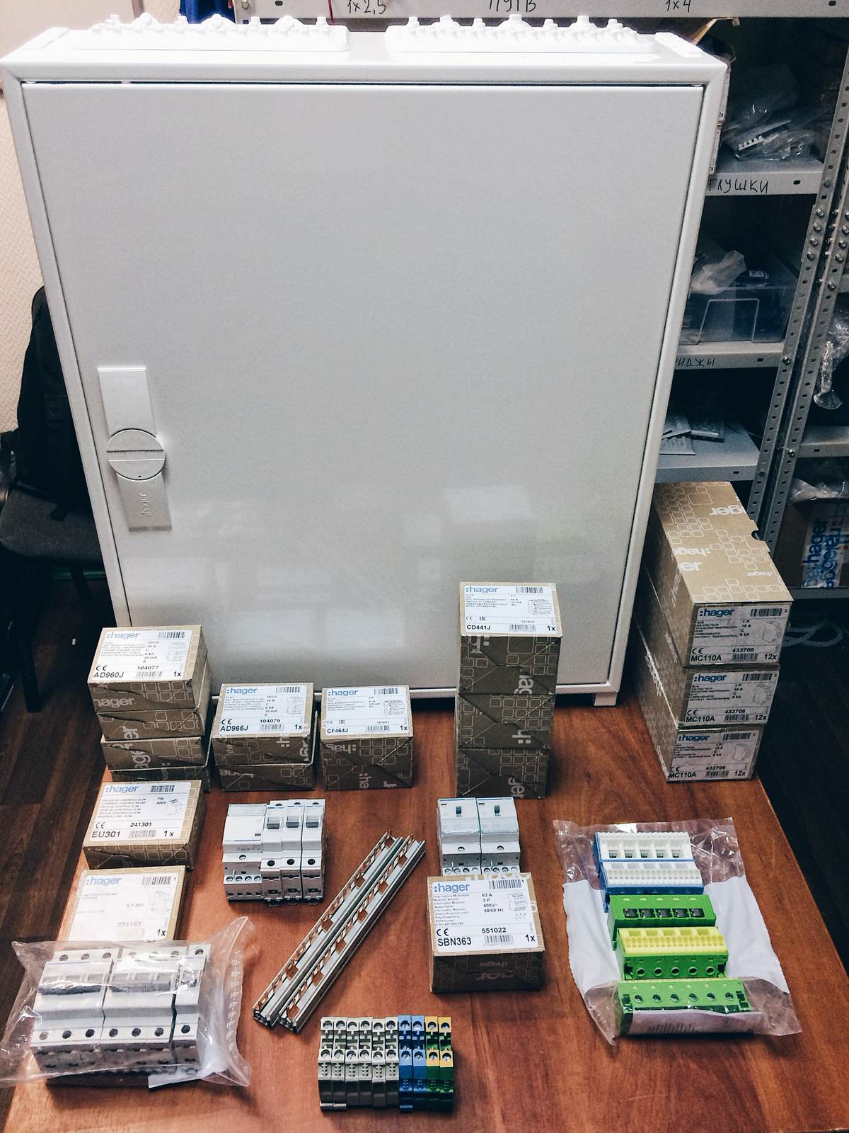 ЭЛЕКТРОЩИТОВОЕ ОБОРУДОВАНИЕ