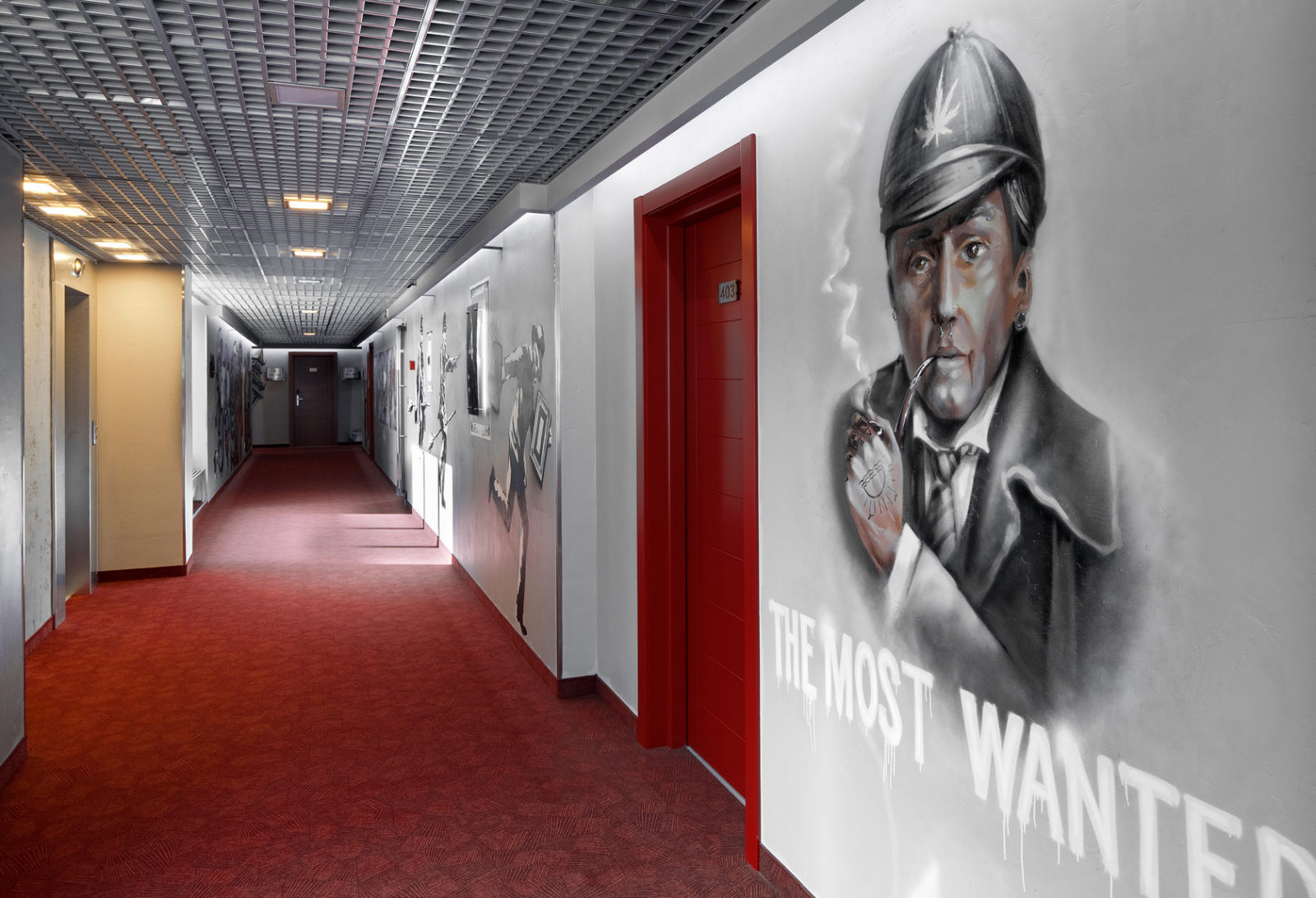 Red Stars Hotel — Интерьеры отеля