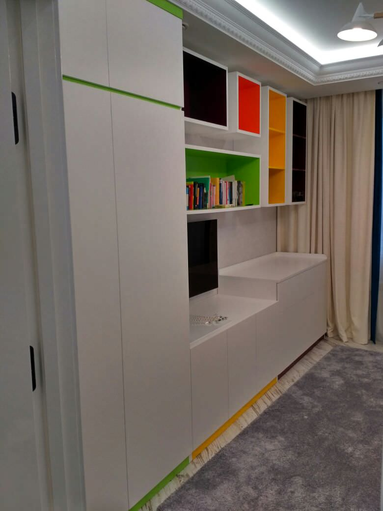 Мебель по индивидуальному проекту (архитекторы И. Березовская и А. Овчинников)