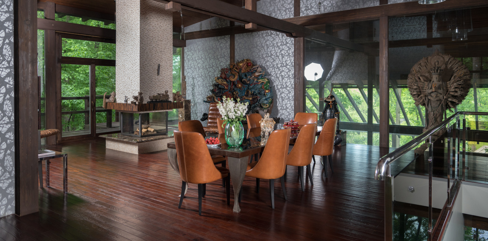 Интерьер и экстерьер загородного комплекса