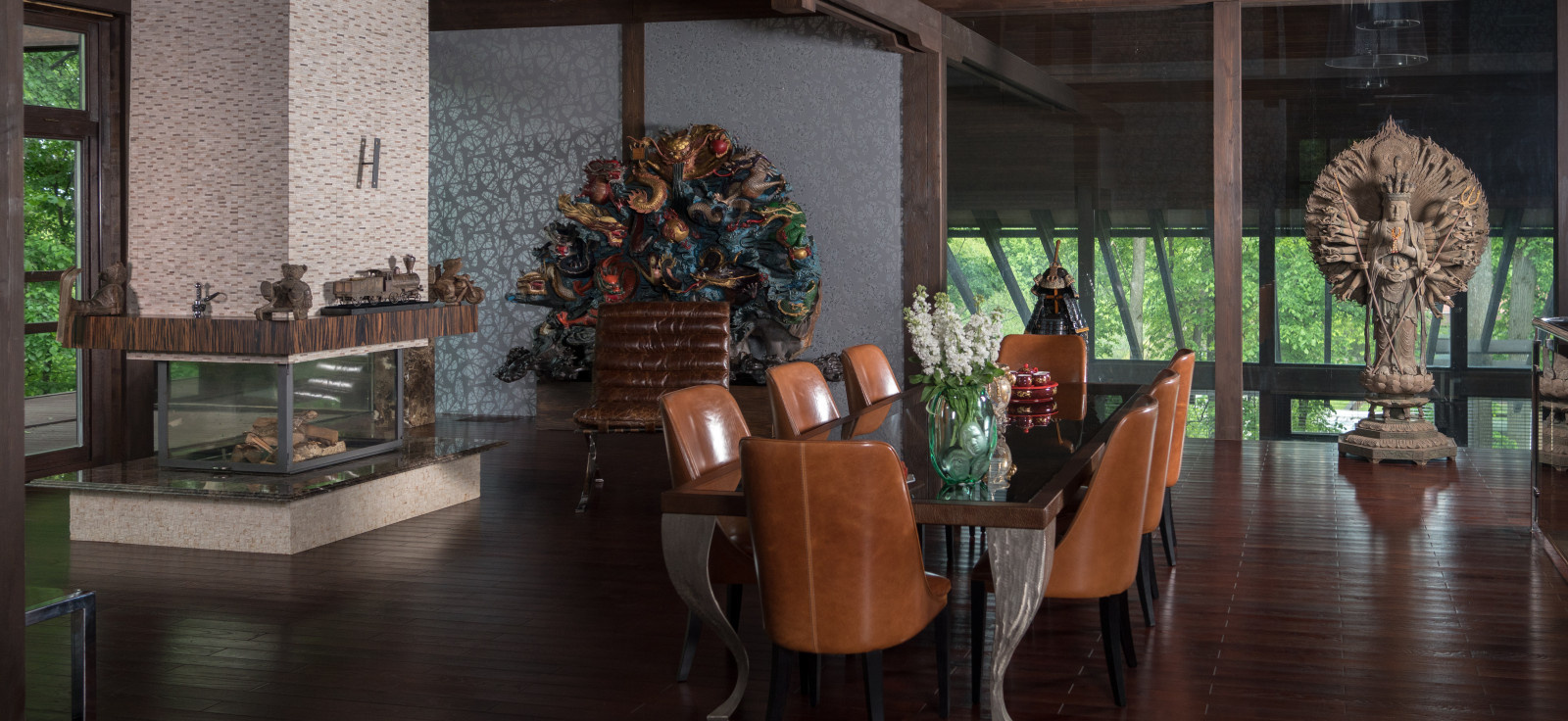 Интерьер и экстерьер загородного комплекса