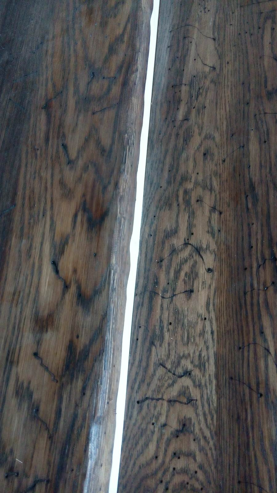 Отделка состаренными ступенями в стиле LOFT