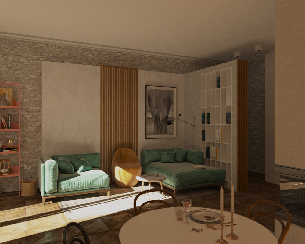 3 D визуализация учебного проекта