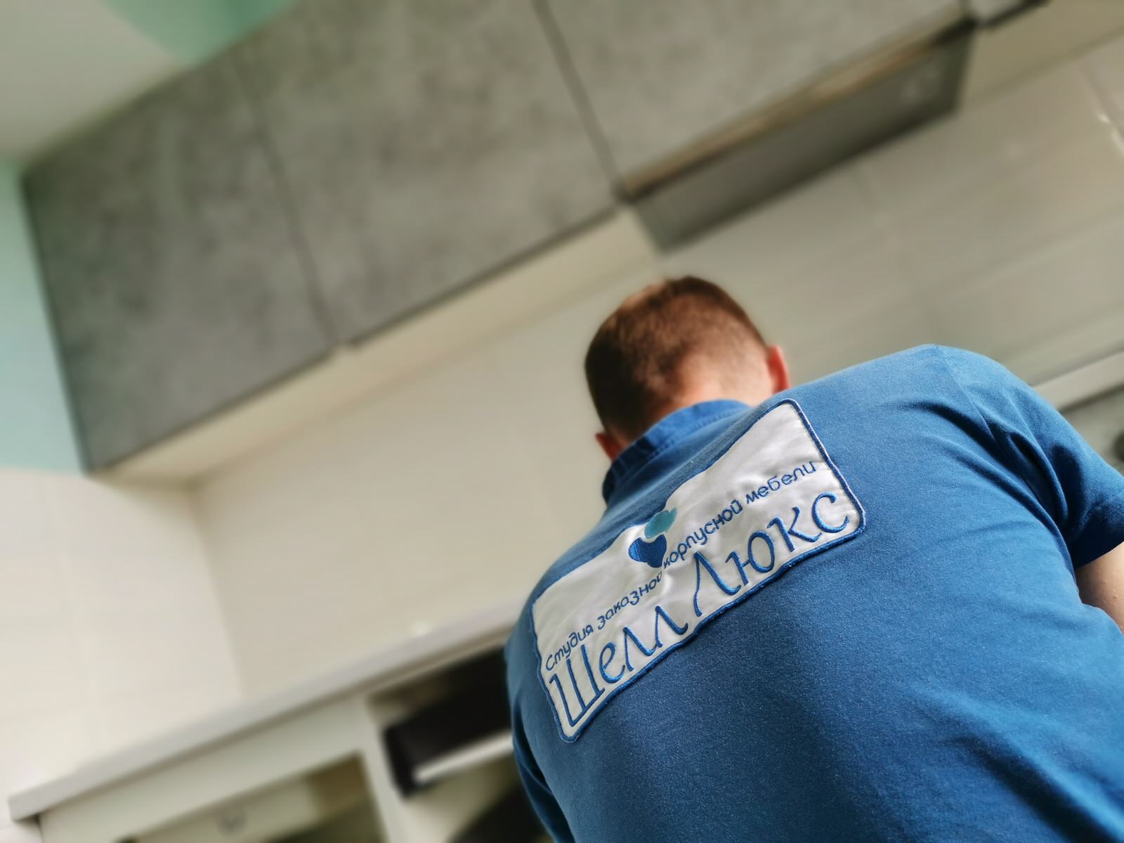 Обложка проекта: Кухня с комбинированными фасадами (эмаль