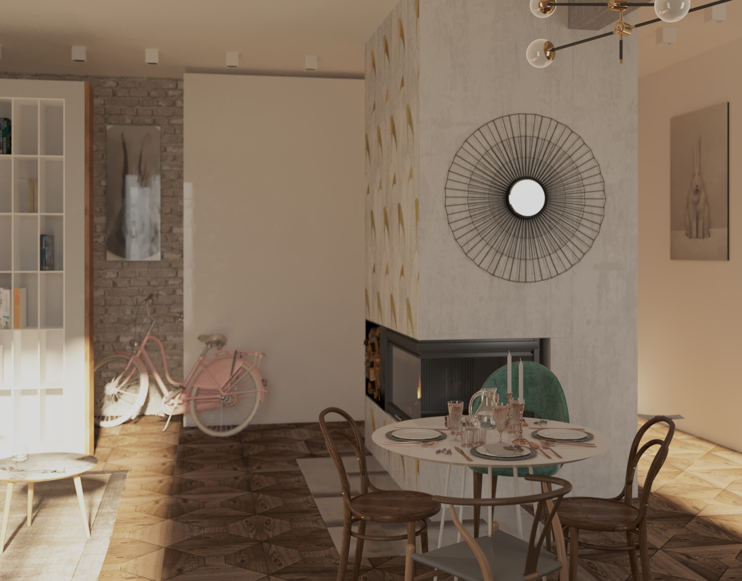 3 D визуализация учебного проекта