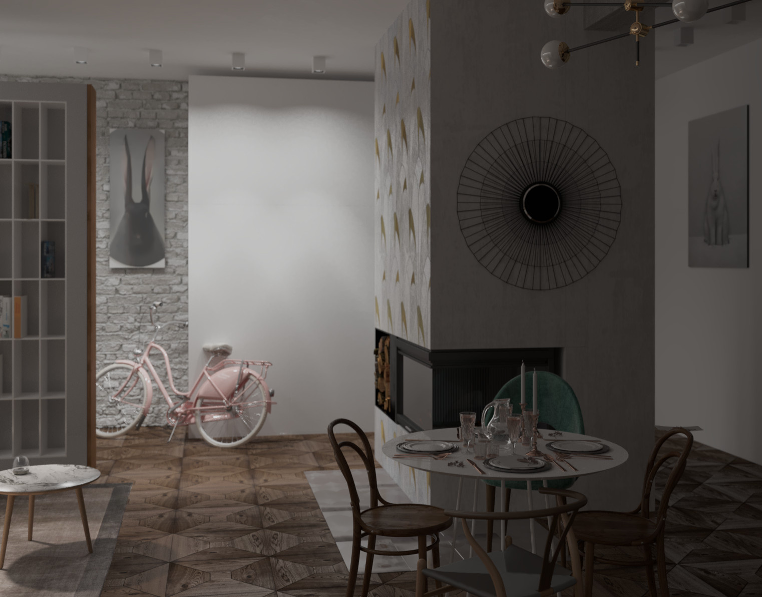 3 D визуализация учебного проекта