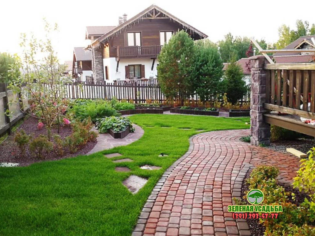 Ландшафтный дизайн и строительство на участке