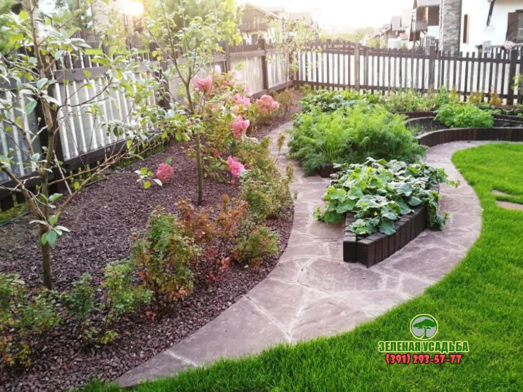 Ландшафтный дизайн и строительство на участке