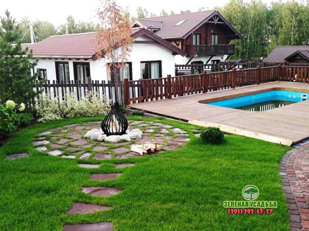 Ландшафтный дизайн и строительство на участке